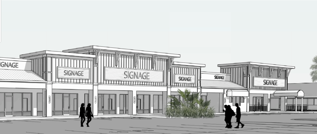 Santa Rosa Plaza Renovation Rendering