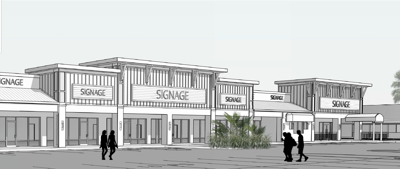 Santa Rosa Plaza Renovation Rendering